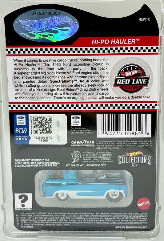 Hotwheels RLC Hi-Po Hauler