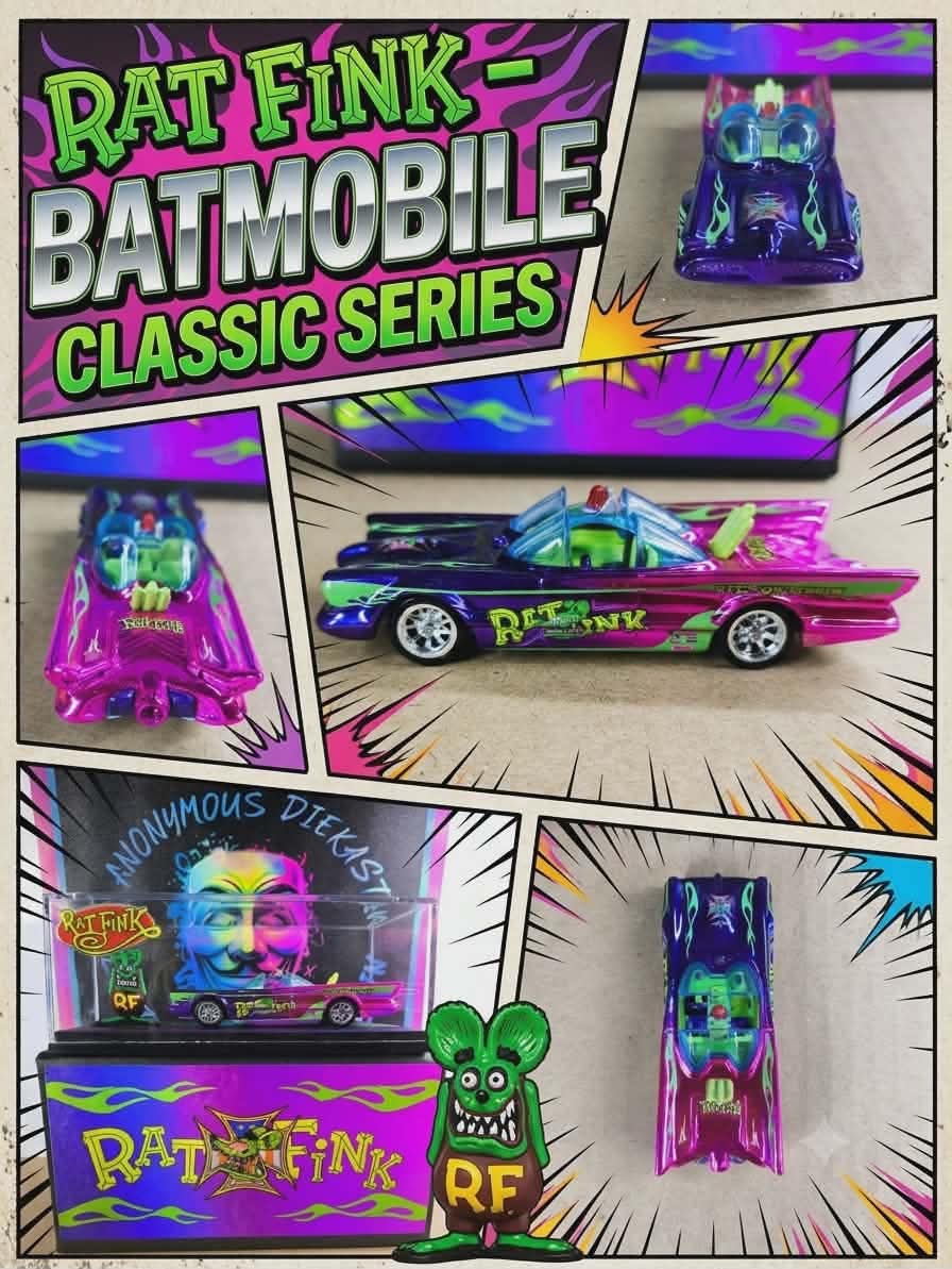 Anonymous Diekast RF Themed TV Series Batmobile