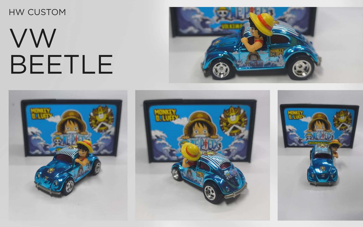 Anonymous Diekast Limited Edition Custom VW Beetle Anime Series