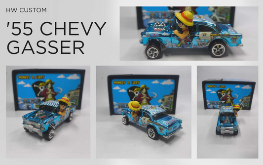 Anonymous Diekast Limited Edition Custom 55 Chevy Gasser Anime series