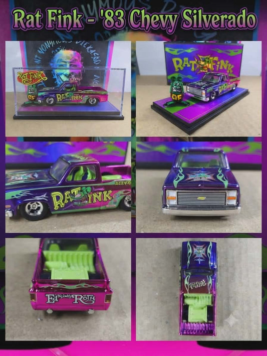 Anonymous Diekast RF Themed 83 Chevy Silverado