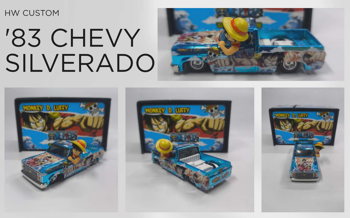 Anonymous Diekast Limited Edition Custom 83 Silverado Anime series
