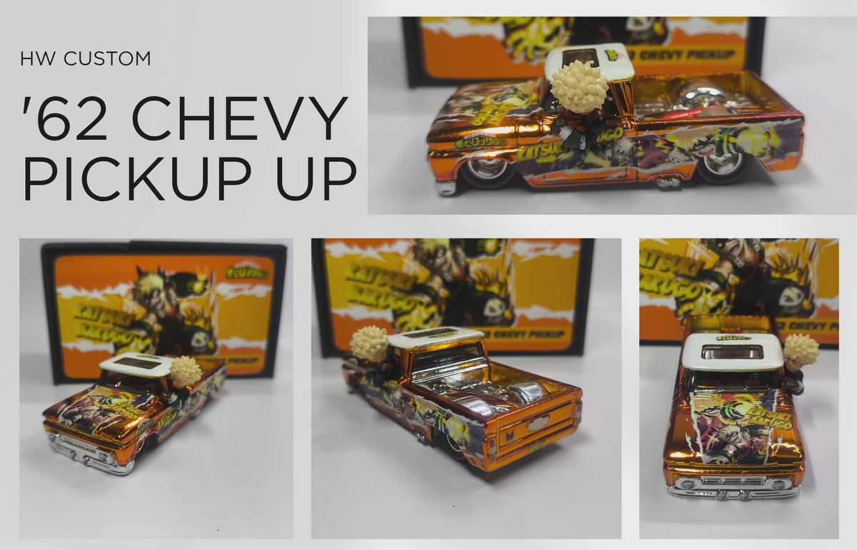 Anonymous Diekast Limited Edition Custom 62 Chevy Truck Anime Series