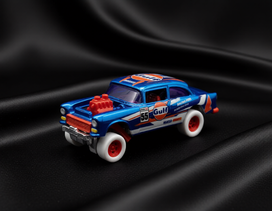 Anonymous Diekast Limited Edition 55 Chevy Gasser Gulf Series
