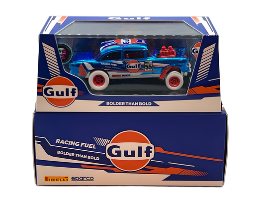 Anonymous Diekast Limited Edition 55 Chevy Gasser Gulf Series