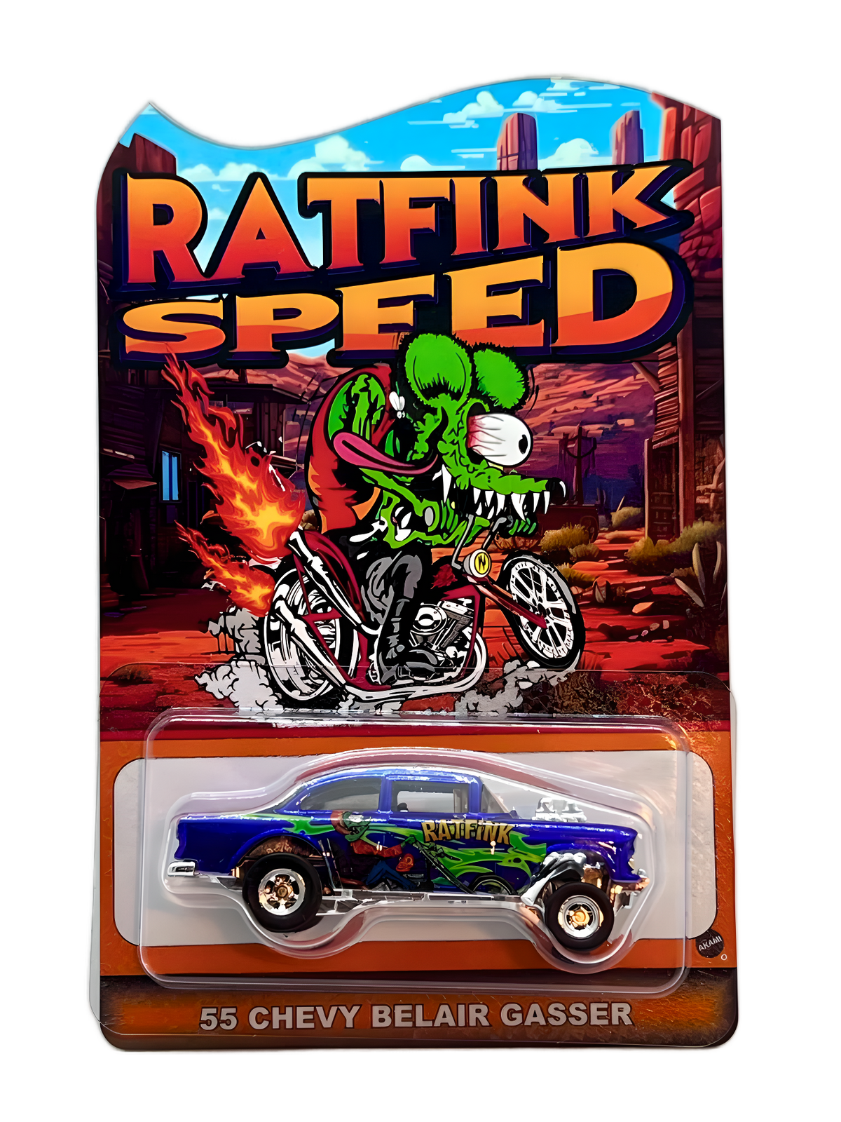 Anonymous Diekast Limited Edition Custom 55 Chevy RatFink series