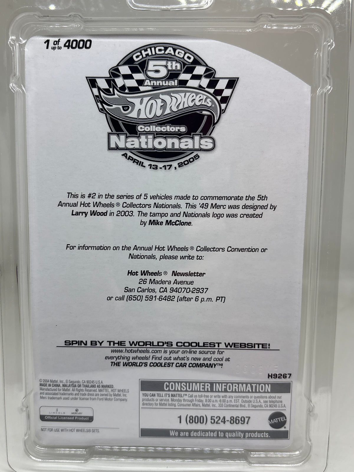 Hotwheels RLC, 5th Annual Collectors Nationals