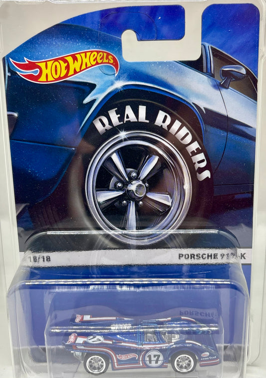 Hotwheels Premium Real Riders series Porsche 917-K