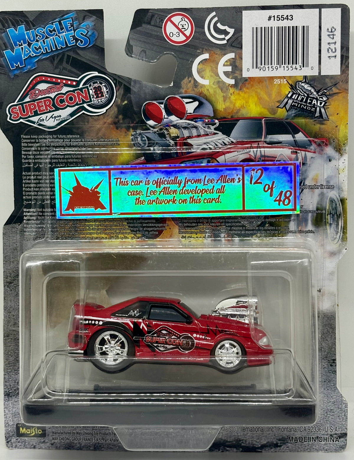 Nuclear Minds Foxbody Mustang Zinger SuperCon Exclusive