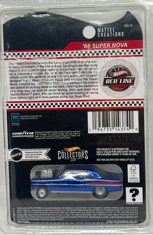 Hotwheels RLC, '66 Super Nova