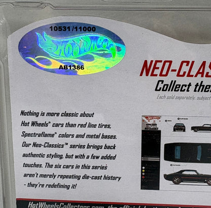 Hotwheels RLC, Neo Classics, Custom Firebird