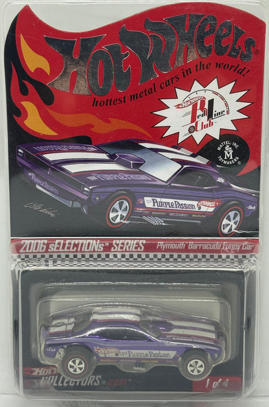 Hotwheels RLC, 2006 Selections, Plymouth Barracuda Funny Car