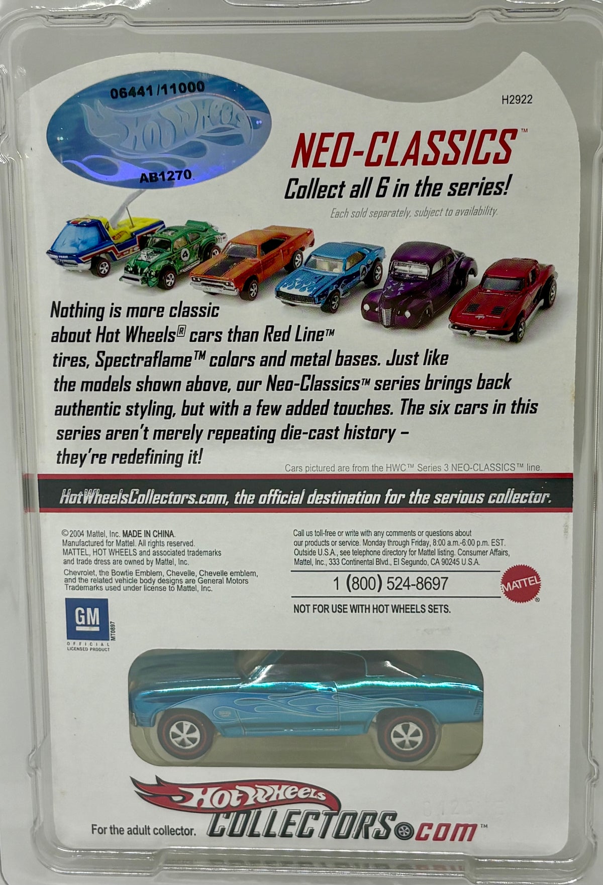 Hotwheels RLC, Neo Classics, 1970 Chevelle SS