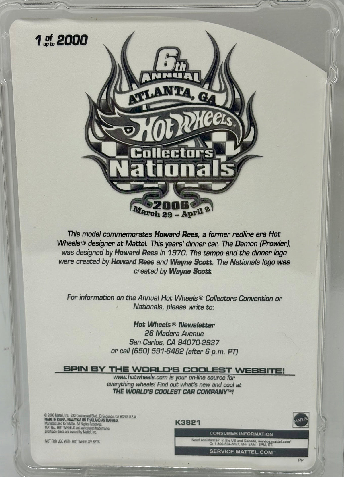 Hotwheels RLC, Howard Rees Dinner Car