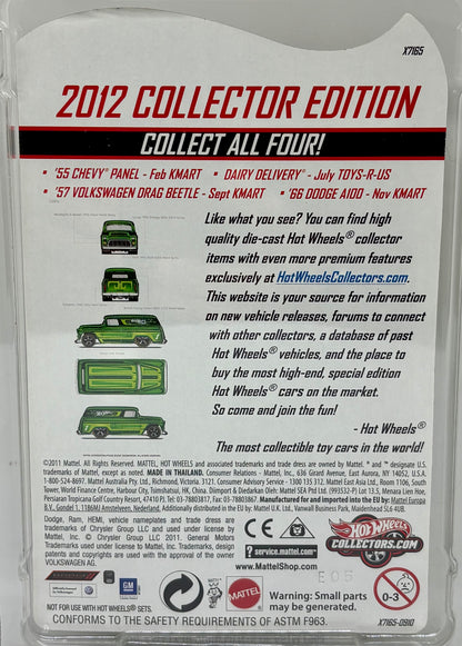 Hotwheels RLC, 2012 Collectors Edition '55 Chevy Panel