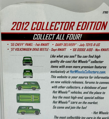 Hotwheels RLC, 2012 Collectors Edition '55 Chevy Panel