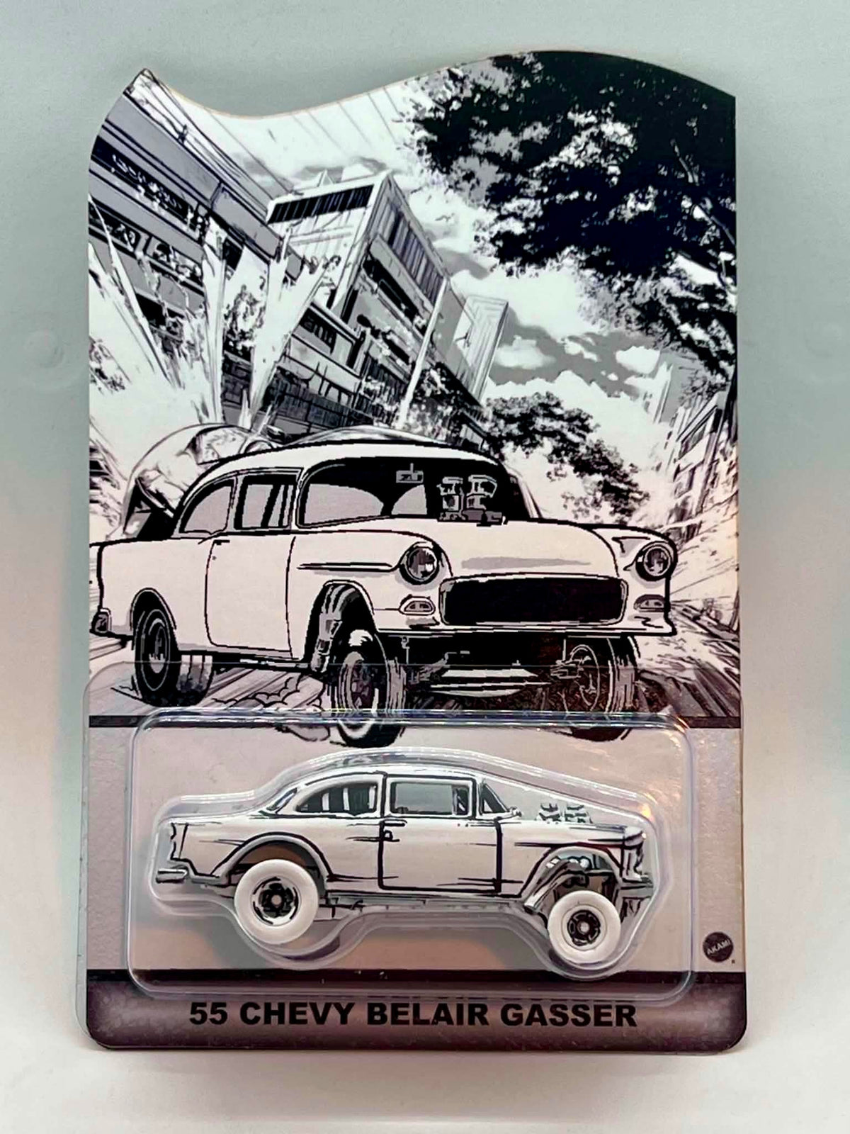 Anonymous Diekast Limited Edition Custom 55 Chevy Gasser Pen Art series