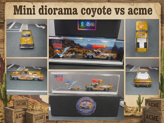 Coyote vs Acme 83 Silverado Cubed and Boxed Limited Edition