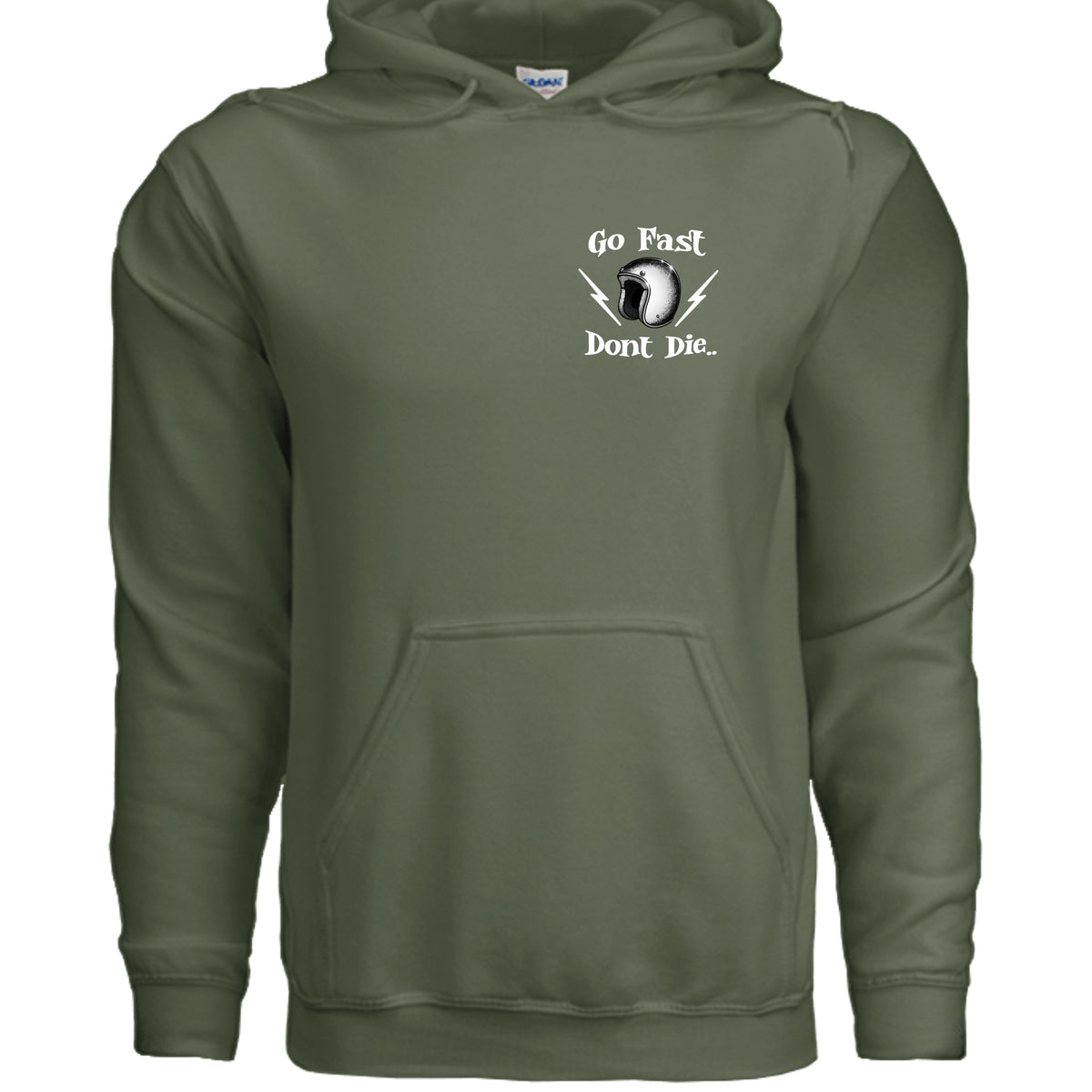MILITARY GREEN - G185 - FRONT