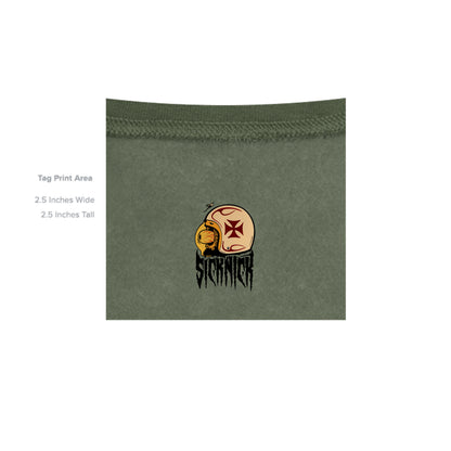 MILITARY GREEN - G185 - INSIDE_TAG_LINE