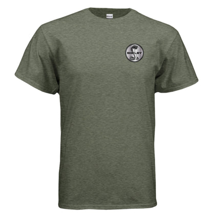 HEATHER MILITARY GREEN - G500 - FRONT