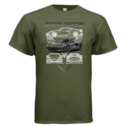 MILITARY GREEN - G500 - FRONT