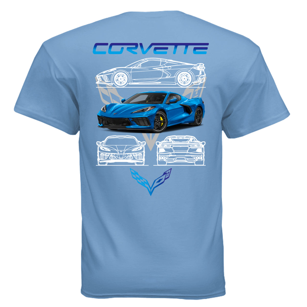 CAROLINA BLUE - G500 - BACK